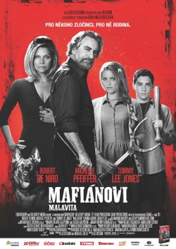 Český plakát filmu Mafiánovi / The Family