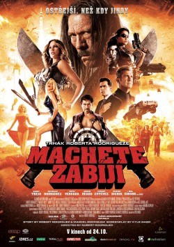 Český plakát filmu Machete zabíjí / Machete Kills