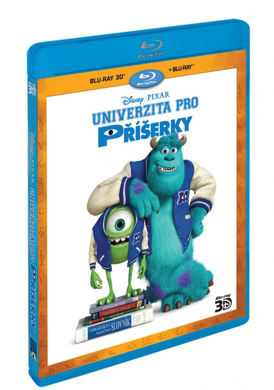 BD obal filmu Univerzita pro příšerky / Monsters University