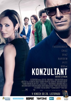 Český plakát filmu Konzultant / The Counselor