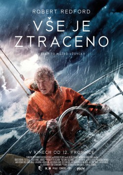 Český plakát filmu Vše je ztraceno / All Is Lost