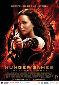 Český plakát filmu Hunger Games: Vražedná pomsta / The Hunger Games: Catching Fire