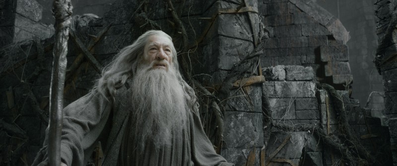 Ian McKellen ve filmu Hobit: Šmakova dračí poušť / The Hobbit: The Desolation of Smaug