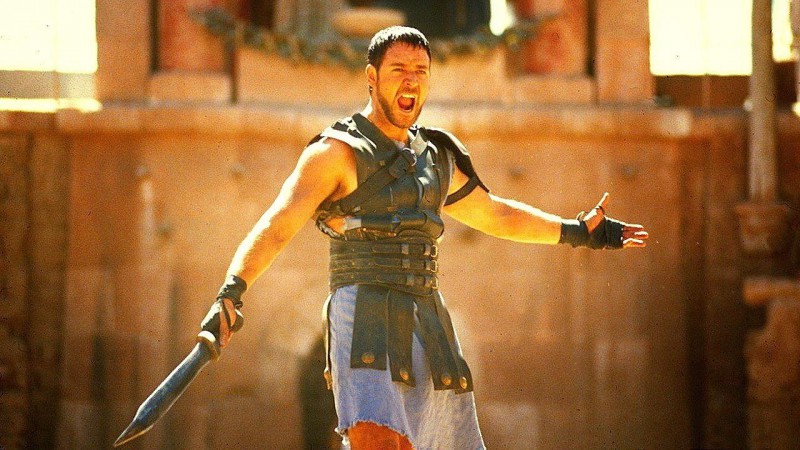 Russell Crowe ve filmu Gladiátor / Gladiator