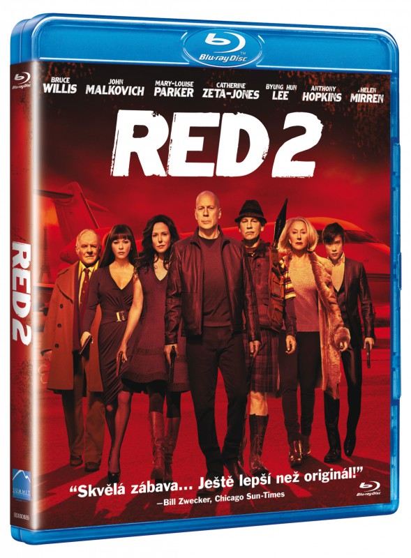 BD obal filmu Red 2 / Red 2