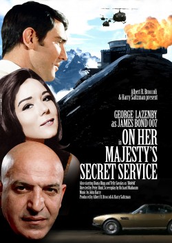 Plakát filmu Ve službách jejího veličenstva / On Her Majesty's Secret Service