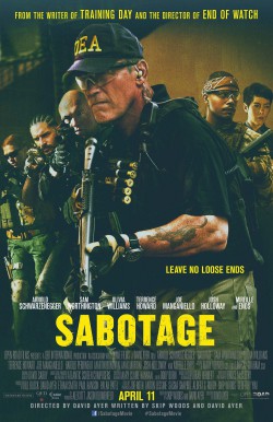 Plakát filmu Sabotáž / Sabotage