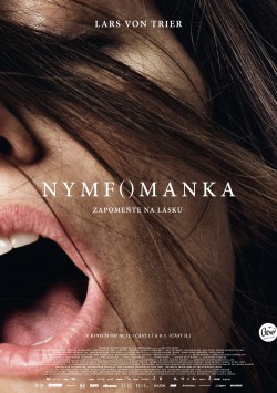 Český plakát filmu Nymfomanka / Nymphomaniac