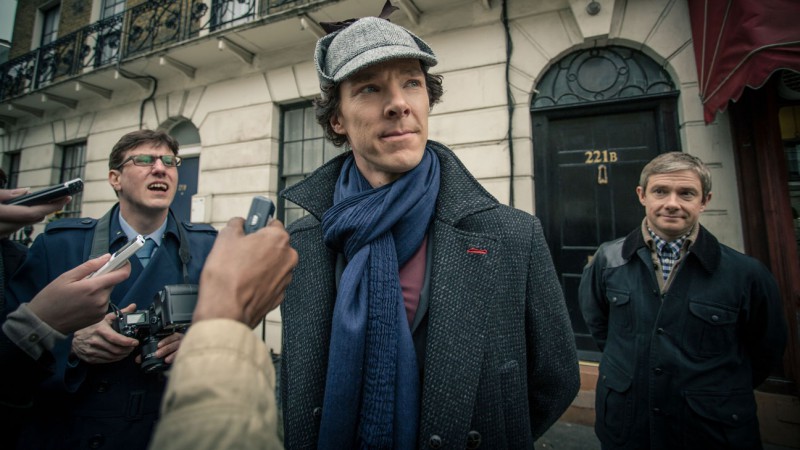 Benedict Cumberbatch ve filmu Sherlock / Sherlock