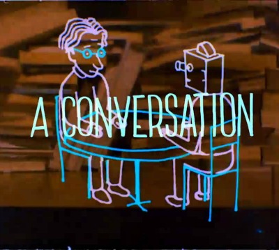 Fotografie z filmu Je muž, který je vysoký, šťastný? / Is the Man Who Is Tall Happy?: An Animated Conversation with Noam Chomsky