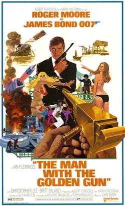 Plakát filmu Muž se zlatou zbraní / The Man with the Golden Gun