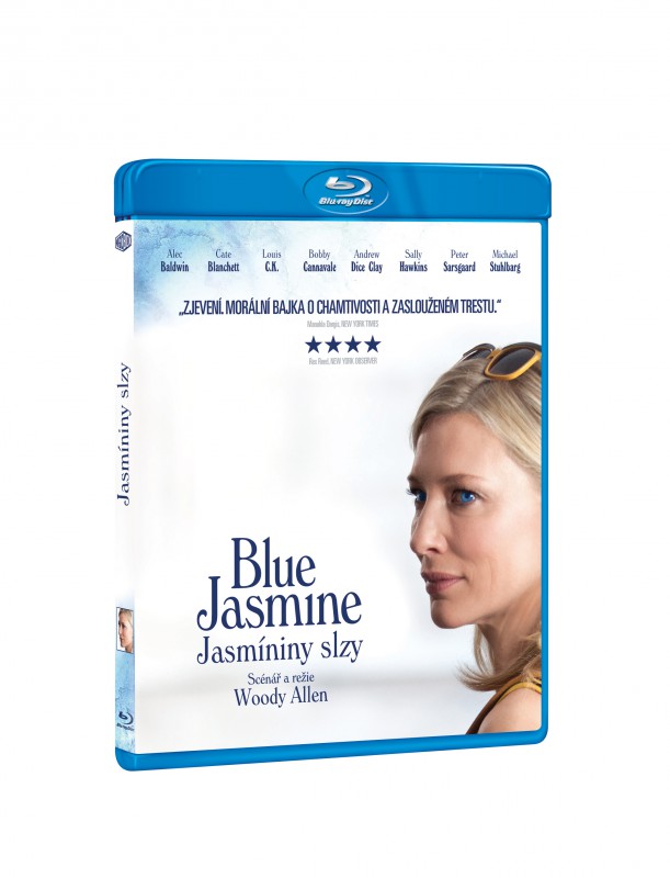 BD obal filmu Jasmíniny slzy / Blue Jasmine