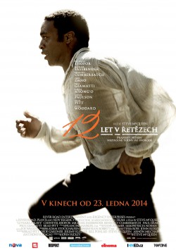 Český plakát filmu 12 let v řetězech / 12 Years a Slave