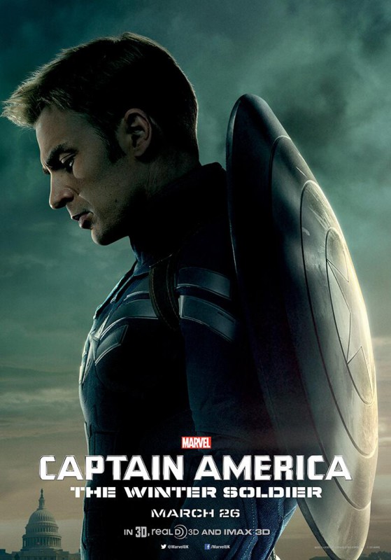 Plakát filmu Captain America: Návrat prvního Avengera / Captain America: The Winter Soldier