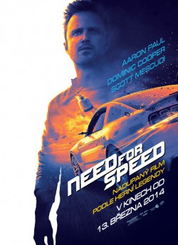 Český plakát filmu Need for Speed / Need for Speed
