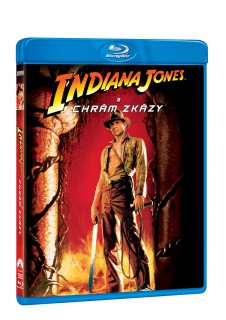 BD obal filmu Indiana Jones a chrám zkázy / Indiana Jones and the Temple of Doom
