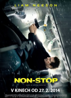 Český plakát filmu NON-STOP / Non-Stop
