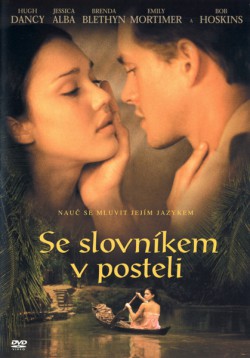 Český plakát filmu Se slovníkem v posteli / The Sleeping Dictionary