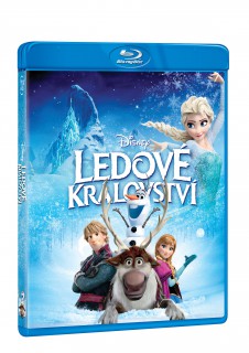BD obal filmu Ledové království / Frozen