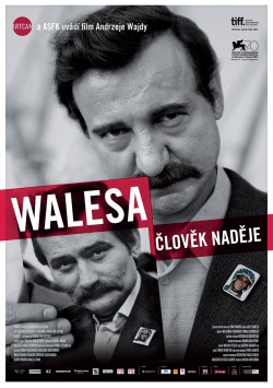 Český plakát filmu Walesa: Člověk naděje / Walesa. Czlowiek z nadziei