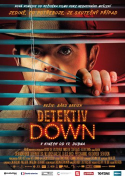 Český plakát filmu Detektiv Down / Detektiv Downs