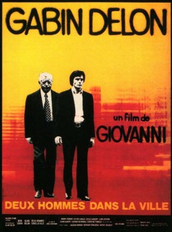 Plakát filmu Dva muži ve městě / Deux hommes dans la ville