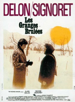 Plakát filmu Spálené stodoly / Les Granges brûlées