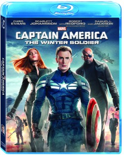 BD obal filmu Captain America: Návrat prvního Avengera / Captain America: The Winter Soldier