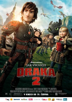 Český plakát filmu Jak vycvičit draka 2 / How to Train Your Dragon 2