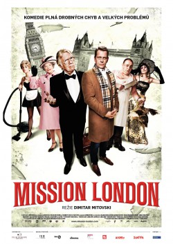 Český plakát filmu Mission London / Mission London