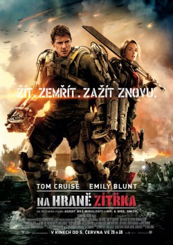 Český plakát filmu Na hraně zítřka / Edge of Tomorrow