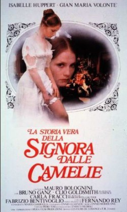 Plakát filmu Dáma s kameilémi / La storia vera della signora dalle camelie