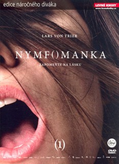 DVD obal filmu Nymfomanka / Nymphomaniac