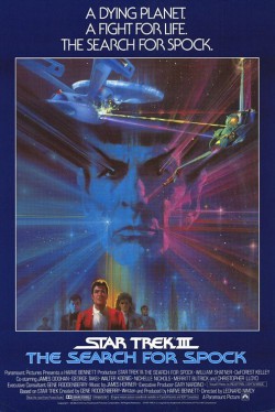 Plakát filmu Star Trek III: Pátrání po Spockovi / Star Trek III: The Search for Spock