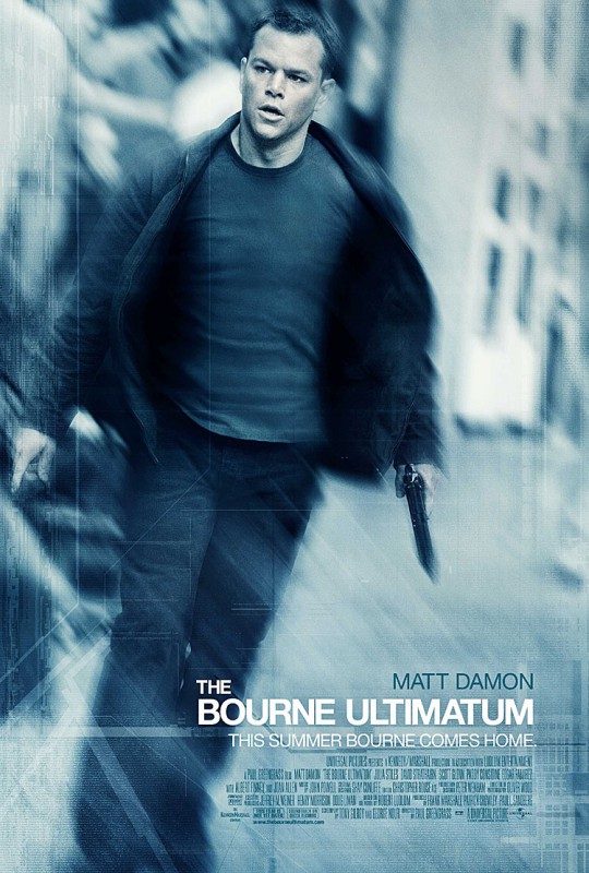 Plakát filmu Bourneovo ultimátum / The Bourne Ultimatum