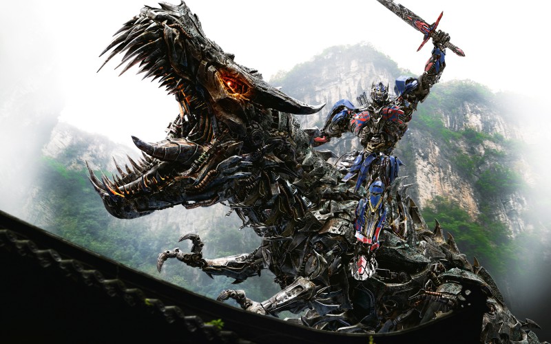 Banner filmu Transformers: Zánik / Transformers: Age of Extinction