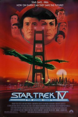 Plakát filmu Star Trek IV: Cesta domů / Star Trek IV: The Voyage Home