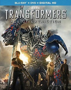 BD obal filmu Transformers: Zánik / Transformers: Age of Extinction