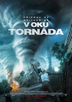Český plakát filmu V oku tornáda / Into the Storm