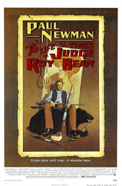 Plakát filmu Život a doba soudce Roye Beana / The Life and Times of Judge Roy Bean