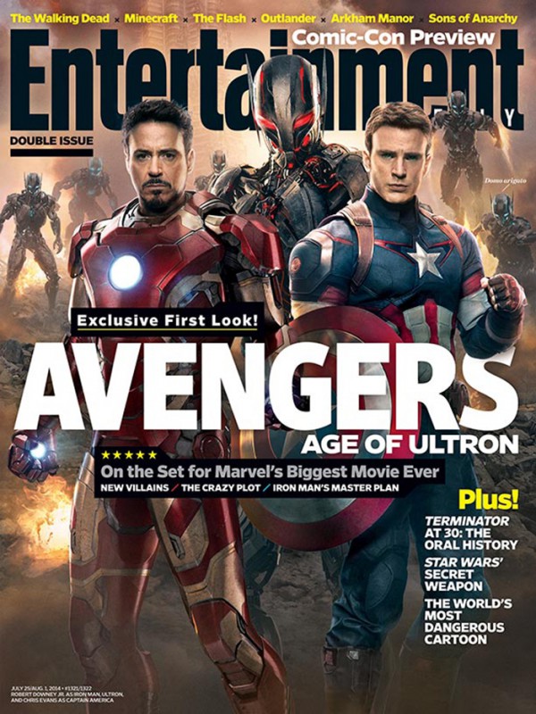 EW obálka filmu  / Avengers: Age of Ultron