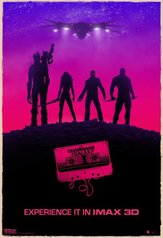 IMAX plakát filmu Strážci Galaxie / Guardians of the Galaxy