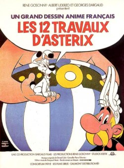 Plakát filmu 12 úkolů pro Asterixe / Les douze travaux d'Astérix