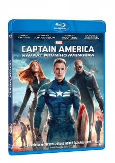BD obal filmu Captain America: Návrat prvního Avengera / Captain America: The Winter Soldier
