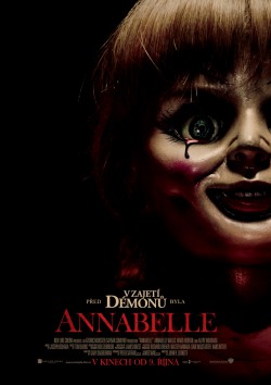 Český plakát filmu Annabelle / Annabelle