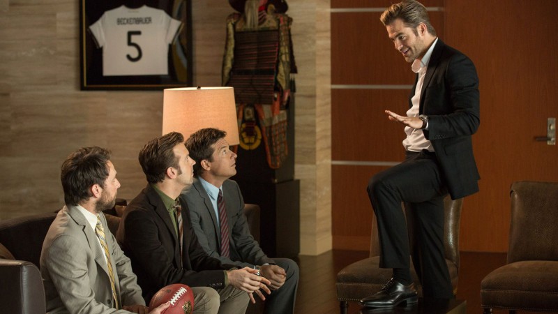 Chris Pine, Jason Sudeikis, Jason Bateman, Charlie Day ve filmu Šéfové na zabití 2 / Horrible Bosses 2
