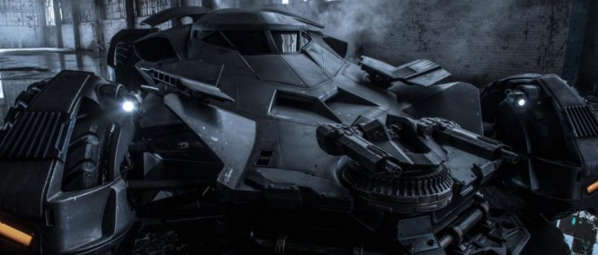 Batmobil na oficiální fotografii od Zacka Snydera!