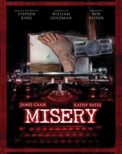 BD obal filmu Misery nechce zemřít / Misery