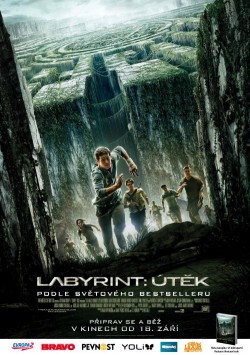 Český plakát filmu Labyrint: Útěk / The Maze Runner