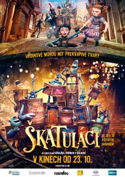 Český plakát filmu Škatuláci / The Boxtrolls